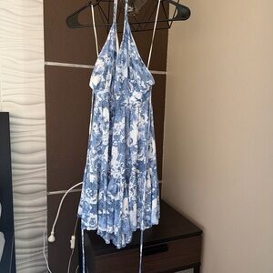8 Other Reasons Kids One Piece in Blue and White Floral